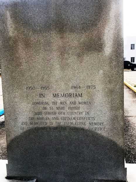 ST. MARY PARISH WAR MEMORIAL BACK