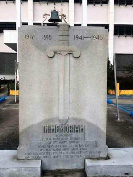 ST. MARY PARISH WAR MEMORIAL FRONT