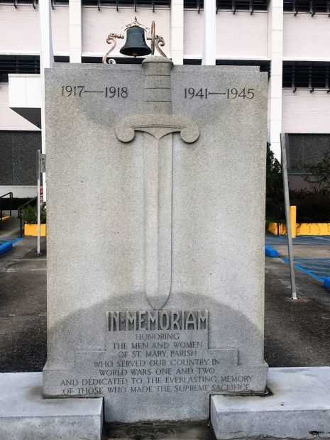 ST. MARY PARISH WAR MEMORIAL FRONT