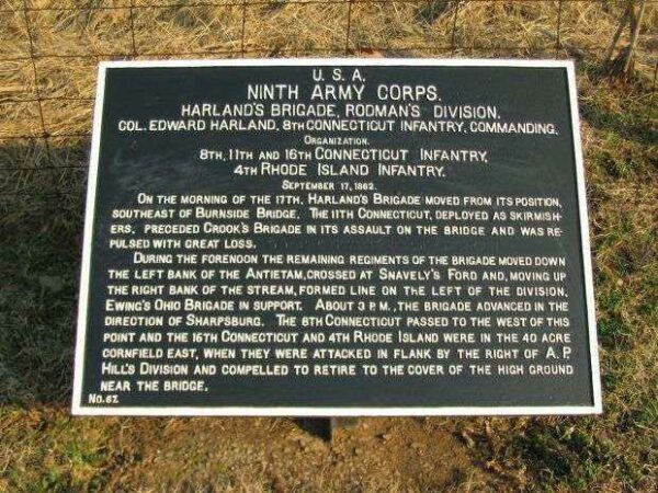 NINTH ARMY CORPS WAR MEMORIAL PLAQUE XIII
