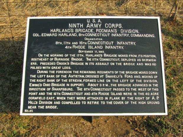 NINTH ARMY CORPS WAR MEMORIAL PLAQUE XIII