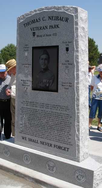 THOMAS C NEIBAUR VETERAN PARK MEMORIAL