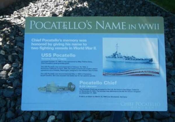 POCATELLO’S NAME IN WWII MEMORIAL PLAQUE