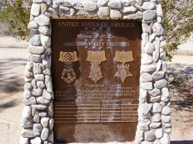 COACHELLA VALLEY RECIPIENTS OF THE MEDAL OF HONOR MEMORIAL