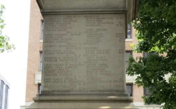 CIVIL WAR SOLDIERS’ MONUMENT SIDE B