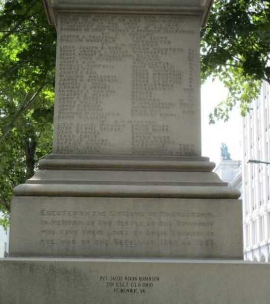 CIVIL WAR SOLDIERS’ MONUMENT SIDE A