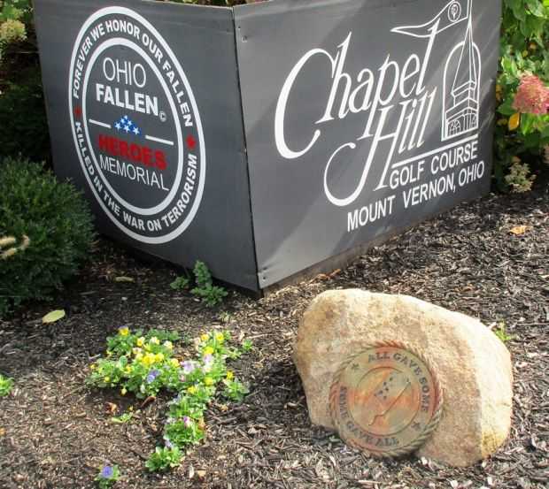 OHIO FALLEN HEROES WAR ON TERRORISM MEMORIAL DEDICATION STONE