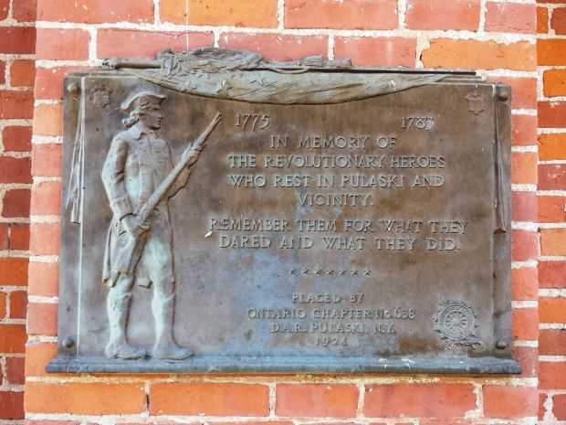 PULASKI REVOLUTIONARY HEROES MEMORIAL