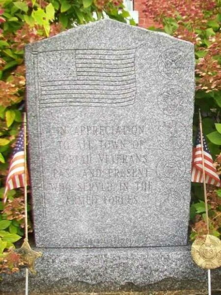 TOWN OF MORIAH VETERANS MEMORIAL