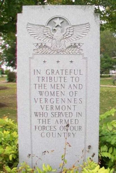 VERGENNES VETERANS MEMORIAL