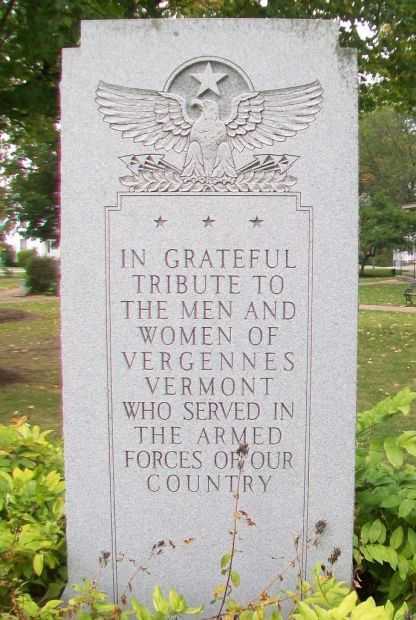 VERGENNES VETERANS MEMORIAL