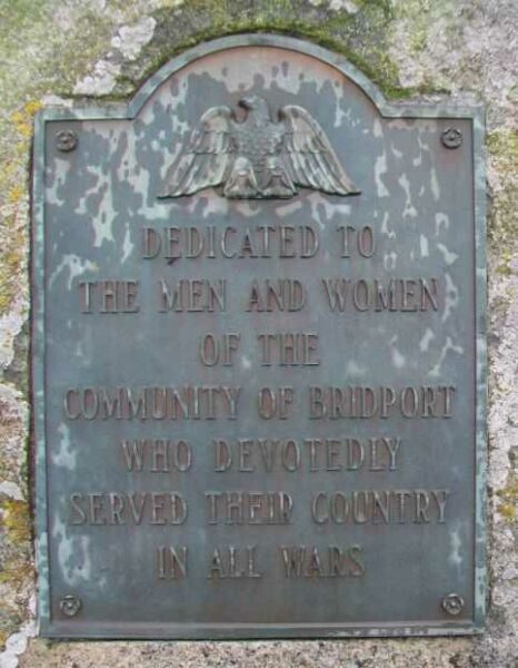 BRIDPORT ALL WARS MEMORIAL PLAQUE