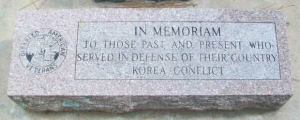 MUSKOGEE WAR MEMORIAL PAVER C