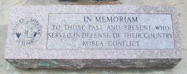 MUSKOGEE WAR MEMORIAL PAVER C