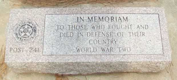 MUSKOGEE WAR MEMORIAL PAVER B