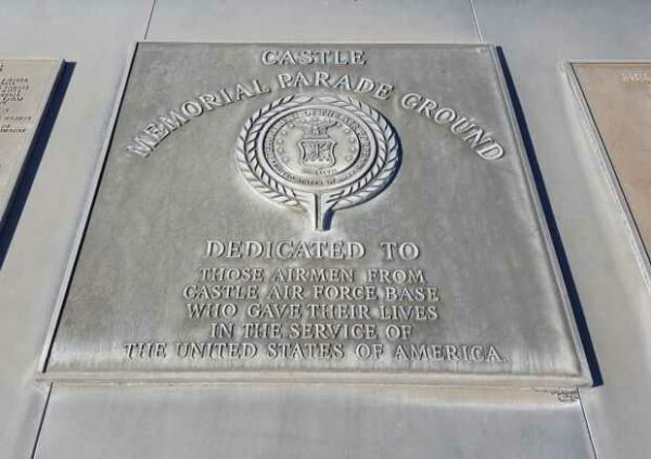 CASTLE MEMORIAL PARADE GROUND PLAQUE