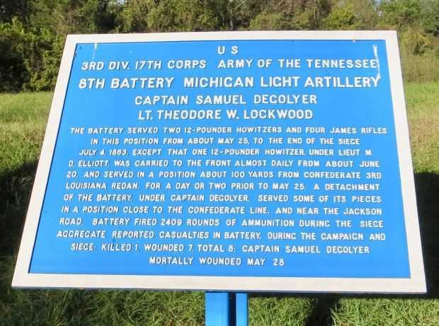 U.S. 3RD DIV. 17TH CORPS ARMY OF THE TENNESSEE MEMORIAL PLAQUE