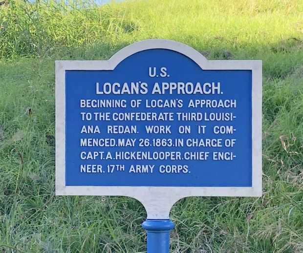 U.S. LOGAN’S APPROACH WAR MEMORIAL PLAQUE