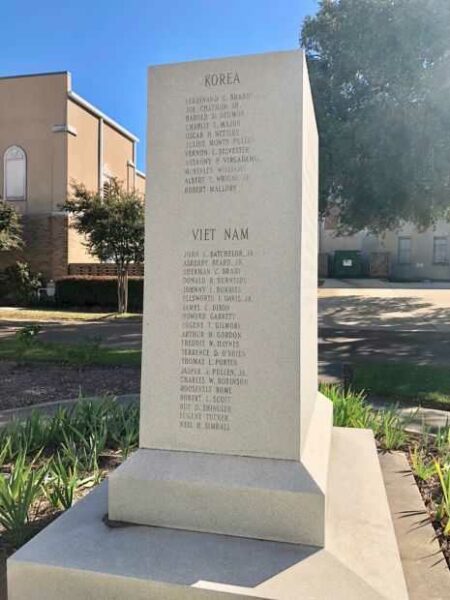 WARREN COUNTY WAR MEMORIAL LEFT SIDE