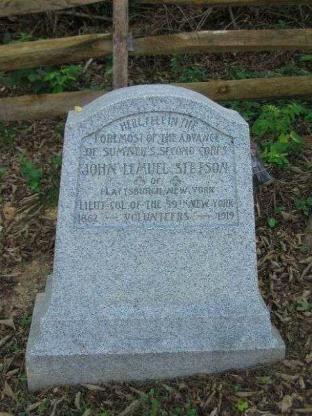 LIEUT. COL. JOHN LEMUEL STETSON WAR MEMORIAL