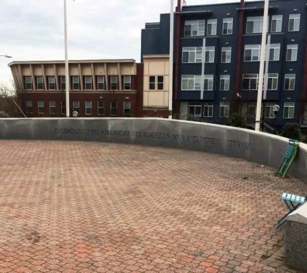 WHEATON VETERANS PARK DEDICATION STONE