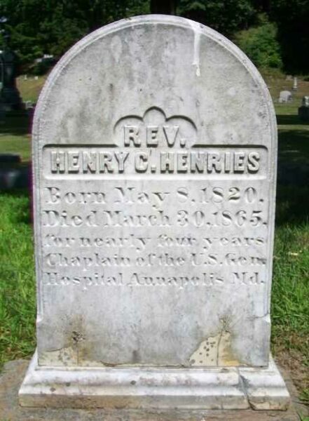REV. HENRY C. HENRIES WAR MEMORIAL