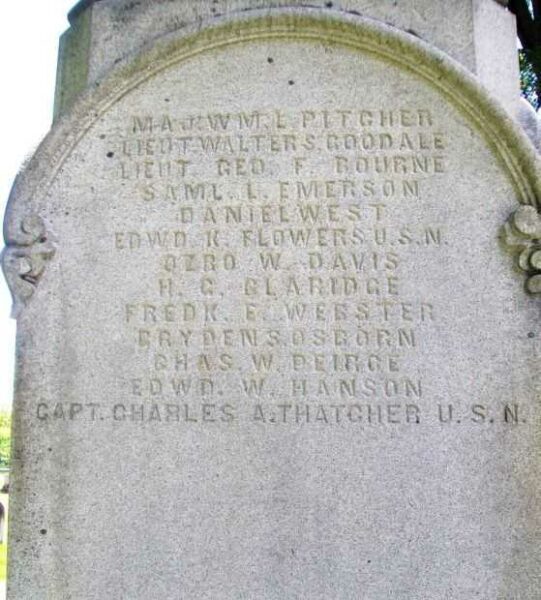 BANGOR CITIZEN SOLDIERS CIVIL WAR MEMORIAL HONOR ROLL STONE B