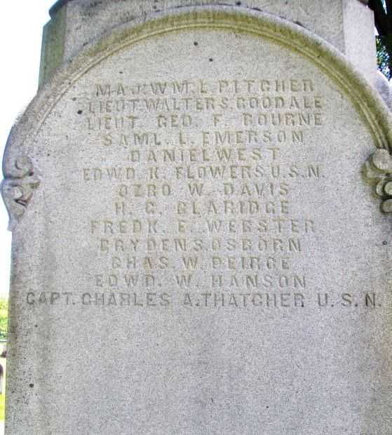 BANGOR CITIZEN SOLDIERS CIVIL WAR MEMORIAL HONOR ROLL STONE B