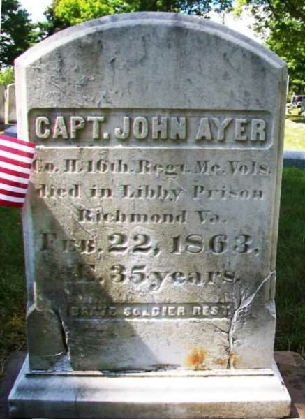 CAPT. JOHN AYER WAR MEMORIAL