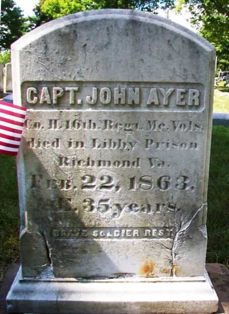 CAPT. JOHN AYER WAR MEMORIAL