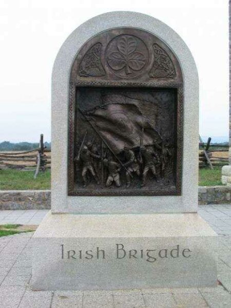 IRISH BRIGADE AT ANTIETAM WAR MEMORIAL