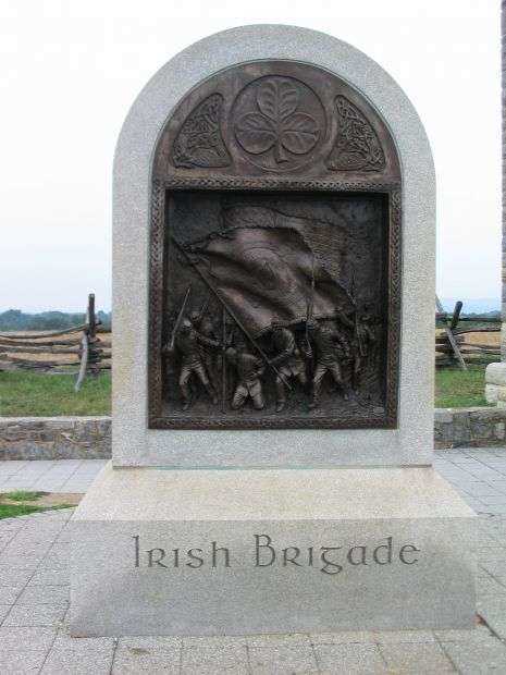IRISH BRIGADE AT ANTIETAM WAR MEMORIAL