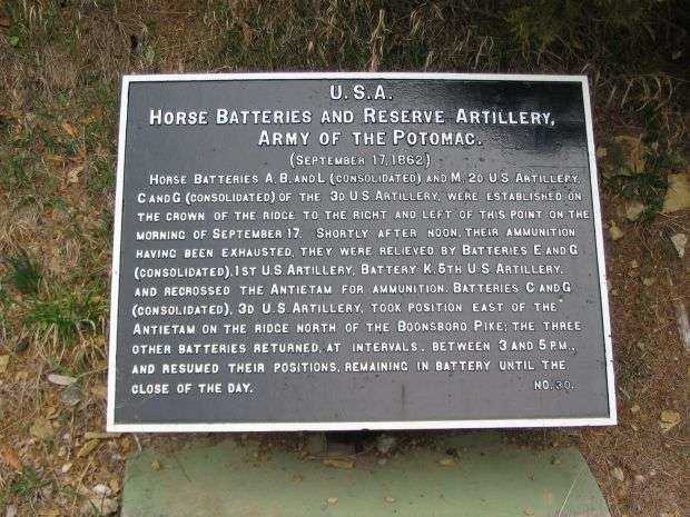 HORSE BATTERIES AND RESERVE ARTILLERY WAR MEMORIAL PLAQUE