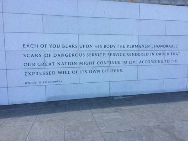 AMERICAN VETERANS DISABLED FOR LIFE MEMORIAL WALL B