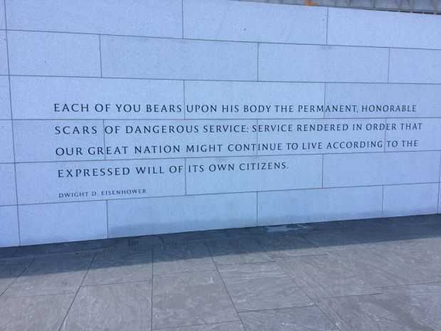 AMERICAN VETERANS DISABLED FOR LIFE MEMORIAL WALL B
