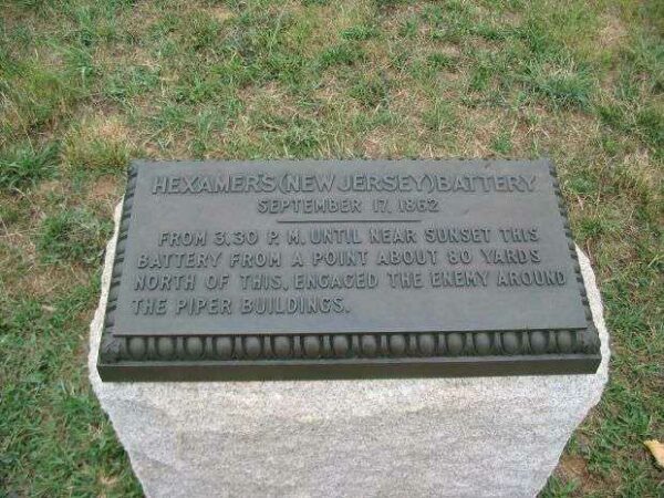 HEXAMER’S NEW JERSEY BATTERY WAR MEMORIAL II