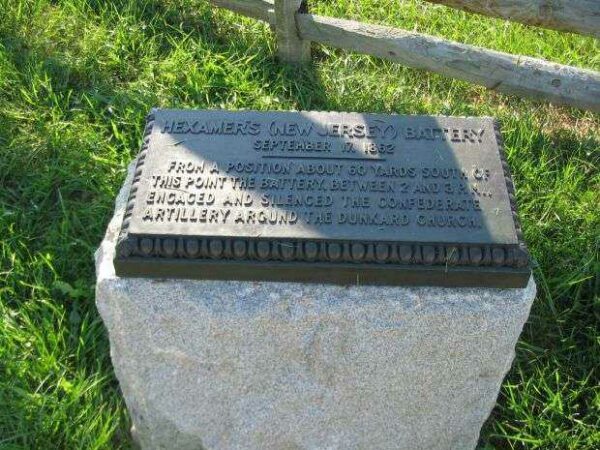 HEXAMER’S NEW JERSEY BATTERY WAR MEMORIAL