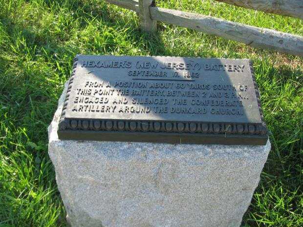 HEXAMER’S NEW JERSEY BATTERY WAR MEMORIAL