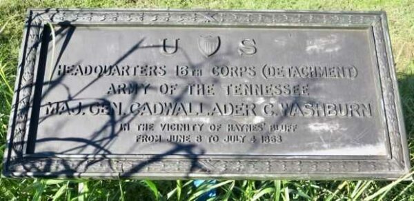 US HEADQUARTERS 16TH CORPS (DETACHMENT) WAR MEMORIAL PLAQUE