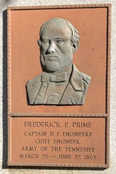 FREDERICK E. PRIME WAR MEMORIAL PLAQUE