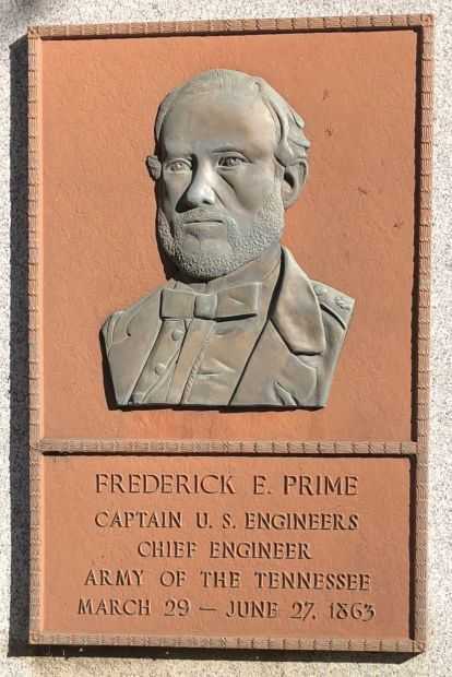 FREDERICK E. PRIME WAR MEMORIAL PLAQUE