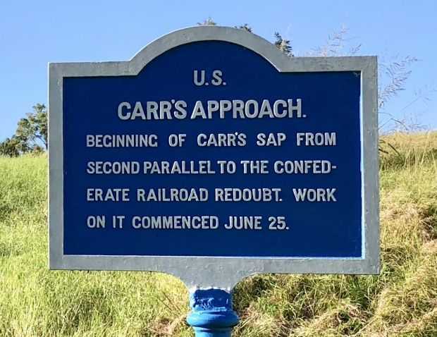 U.S. CARR’S APPROACH WAR MEMORIAL MARKER II