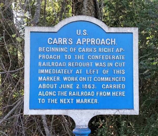 U.,S. CARR’S APPROACH WAR MEMORIAL MARKER