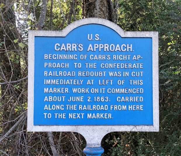 U.,S. CARR’S APPROACH WAR MEMORIAL MARKER