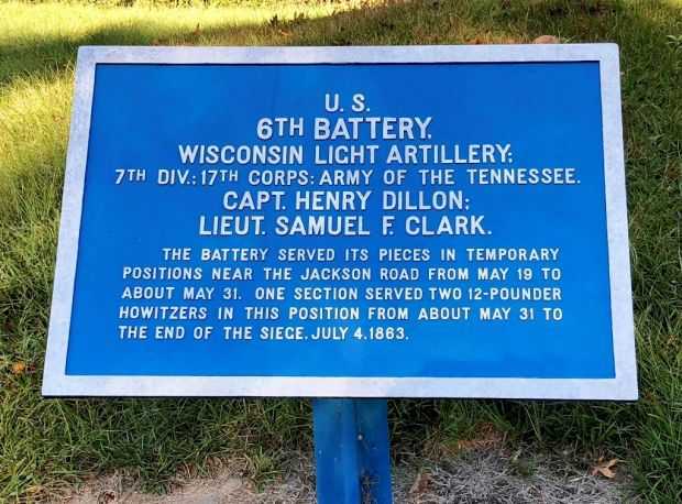 U.S. 6TH BATTERY, WISCONSIN LIGHT ARTILLERY