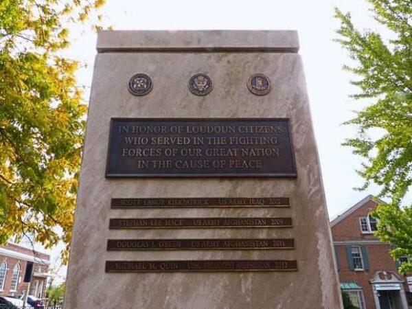 LOUDOUN CITIZENS CAUSE OF PEACE MEMORIAL