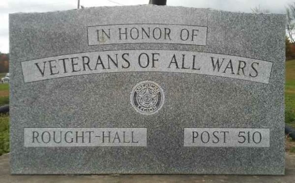 AMERICAN LEGION POST 510 WAR VETERANS MEMORIAL