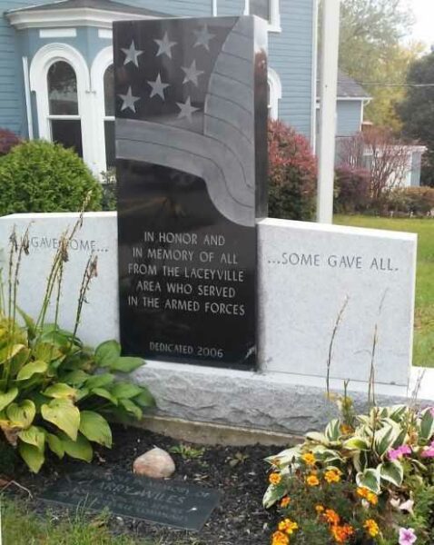 LACEYVILLE AREA VETERANS MEMORIAL