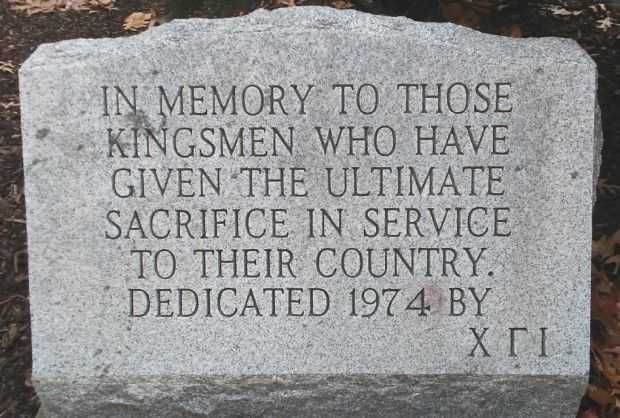 KINGSMEN ULTIMATE SACRIFICE WAR MEMORIAL