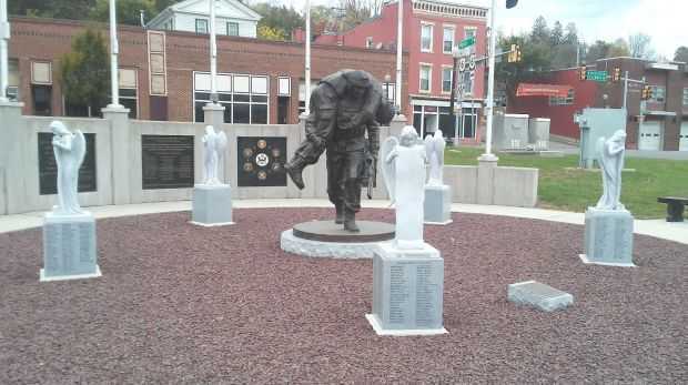 BRADFORD COUNTY ROLL OF HONORED DEAD MEMORIAL SIDE B